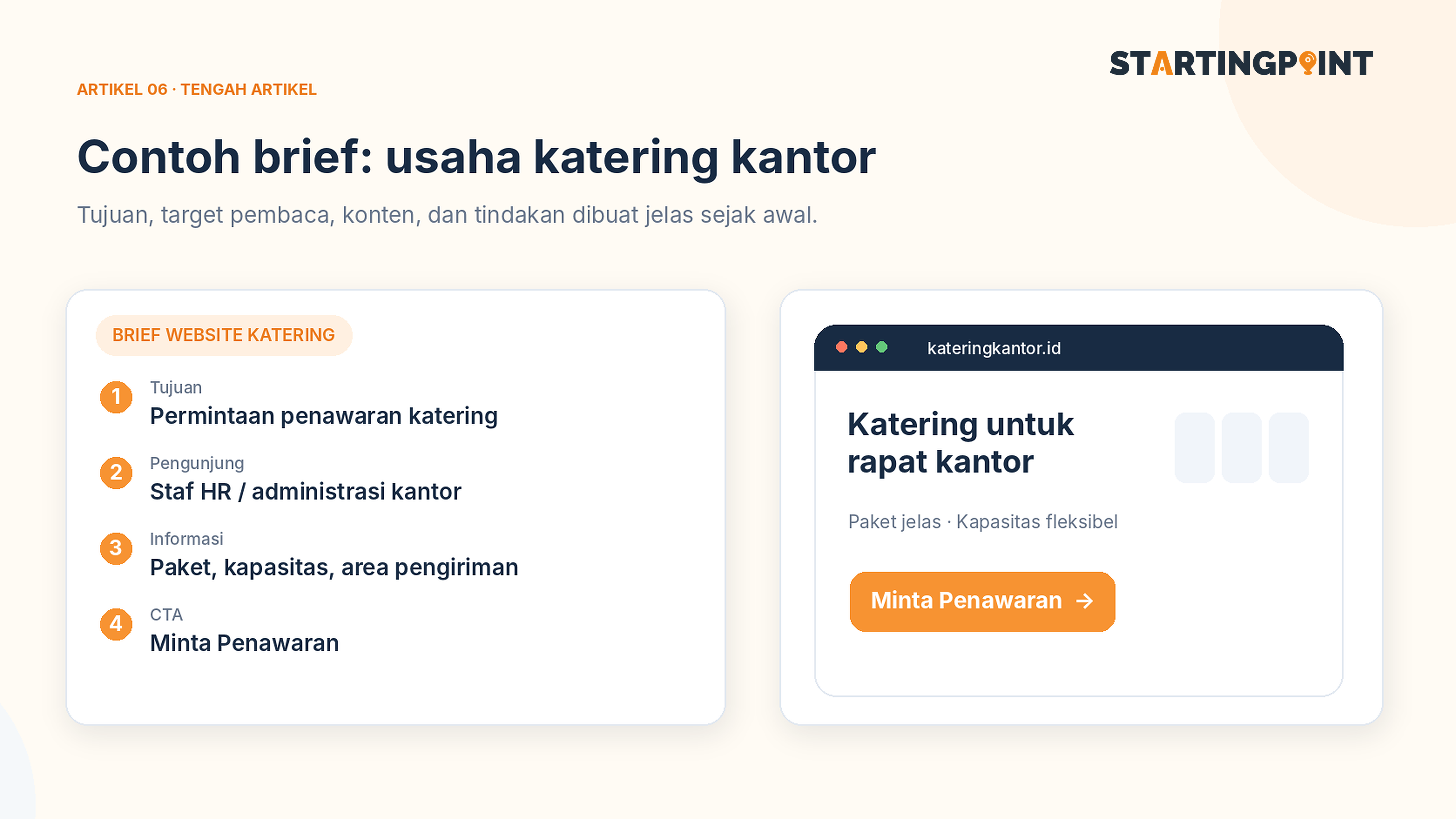 Ilustrasi: Cara Membuat Brief Website Bisnis: Checklist dan Contoh yang Bisa Langsung Dipakai