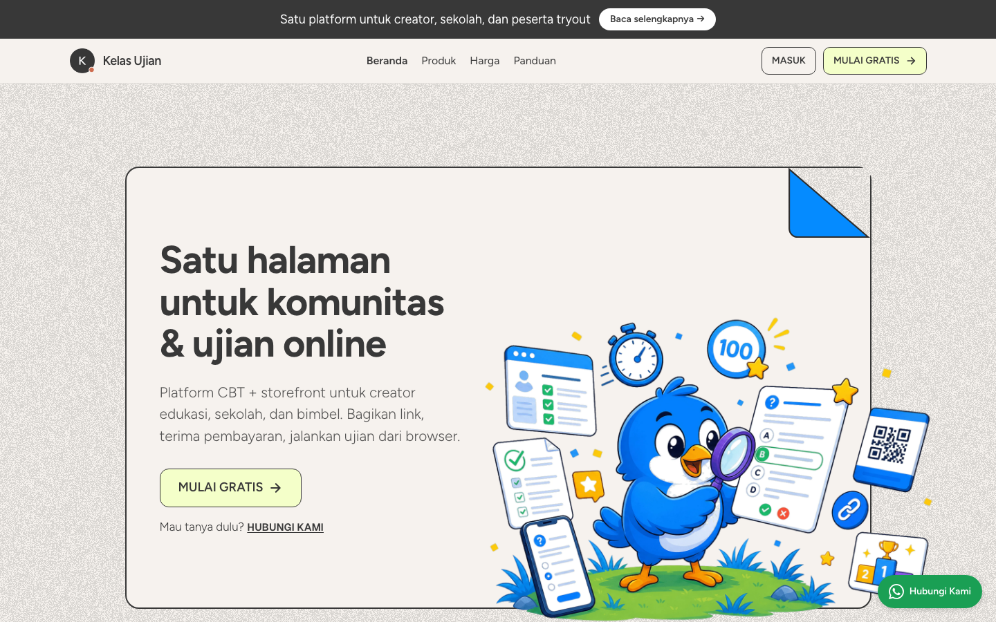Kelas Ujian